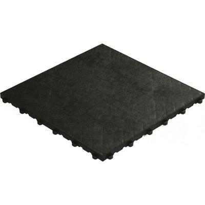 florco Klickfliese Kunststoff floor schwarz