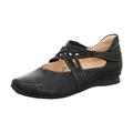 Think CHILLI , Damen Riemchenballerinas, Schwarz (SZ/K794 02), 36 EU (3.5 UK)