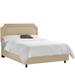 Birch Lane™ Ande Upholstered Low Profile Standard Bed Metal in Brown | 51 H x 41 W x 78 D in | Wayfair E92E7AEB840449A1933188C22879CFCC