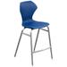 Marco Apex Series Classroom Stool Plastic/Metal in Blue/Brown | 28 H x 21 W x 23 D in | Wayfair 38201-28CR-ABL