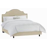 House of Hampton® Daneesh Low Profile Standard Bed Upholstered/Velvet/Metal | 54 H x 78 W x 83 D in | Wayfair BCHH4395 38147032