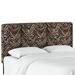 Lark Manor™ Arshpreet Panel Headboard Upholstered/Cotton in Brown | 51 H x 74 W x 4 D in | Wayfair BLMT1322 41687955