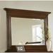 Wildon Home® Bayliss Crowned Top Dresser Mirror Wood in Brown | 44 H x 49 W x 4 D in | Wayfair CST36564 27224748