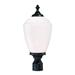 Charlton Home® Quinton Matte 1 -Light 20.25"H Lantern Head Metal in Black | 20.25 H x 9 W x 9 D in | Wayfair 53BFA2DBC7894BDD80F151E20A5D78FB
