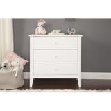 Carter's by DaVinci Morgan 3 Drawer Dresser in White | 34 H x 34.625 W x 19 D in | Wayfair F11523W