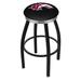 Holland Bar Stool NCAA 25" Swivel Bar Stool Upholstered/Metal in Black | 25 H x 18 W x 18 D in | Wayfair L8B2C25SouIll