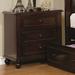 Harriet Bee Flenor 2 Drawer Nightstand Wood in Brown | 26.63 H x 24 W x 16 D in | Wayfair HBEE3985 41196225