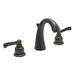 Huntington Brass Sienna Widespread Bathroom Faucet w/ Drain Assembly in Brown | 5.5 H in | Wayfair W4520703-1