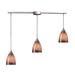 Latitude Run® Rena 3 - Light Cluster Bell Pendant Glass | 7 H x 5 W x 36 D in | Wayfair LATR5197 33259611