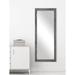 Union Rustic Niko Rustic Wall Mirror, Wood in Gray | 26 H x 64 W x 0.75 D in | Wayfair LOON4878 30062216