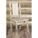 Loon Peak® Montana Collection Lodge Pole Pine Side Chair Wood in Brown | 38 H x 19 W x 18 D in | Wayfair LNPK7688 39269965