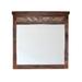 Loon Peak® Culbertson Rectangular Dresser Mirror Wood in Brown | 44.5 H x 42.5 W x 2.75 D in | Wayfair LOON6781 32463013