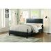 Latitude Run® Alfords Upholstered Low Profile Platform Bed Metal | 46 H x 76 W x 91 D in | Wayfair LATR5390 33336943