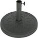 Latitude Run® Skiba Resin Umbrella Base Plastic/Resin in Black | 13 H x 19 W x 22 D in | Wayfair LDER6101 42915766