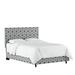 George Oliver Baxman Standard Bed Upholstered/Polyester/Metal in Brown | 51 H x 78 W in | Wayfair VKGL7530 34788070