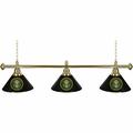 Trademark Global U.S. Army 3 - Light Pool Table Cone Pendant, Metal | 14 H x 60 W x 14 D in | Wayfair ARMY603-SYM