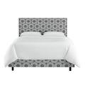 Wrought Studio™ Edford Nail Button Border Medallion Standard Bed Upholstered/Polyester/Metal in Brown | 51 H x 62 W x 83 D in | Wayfair