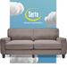 Serta at Home Serta Palisades Upholstered Tool-Free Assembly Straight Arm 73" Sofa for Living Room in Gray | 35 H x 73 W x 32.5 D in | Wayfair