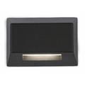 WAC Landscape Lighting Deck Light Metal in Black | 2.375 H x 3.375 W x 1.125 D in | Wayfair 3031-27BK