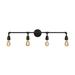 Williston Forge Vintage 4-Light Bath Bar | 12 H x 38.5 W x 7.5 D in | Wayfair WLFR1948 39880467