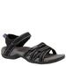 Teva Tirra - Womens 9.5 Black Sandal Medium