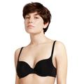 Passionata Women's Miss Joy T-Shirt-BH 4706 Everyday Bra, Black (Schwarz 11), 34DD