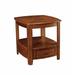 Lark Manor™ Allenah End Table Wood in Brown | 24 H x 24 W x 27 D in | Wayfair BBMT4966 40863999