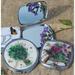 August Grove® 2 Piece Scent of Lilacs Compact Mirror Set Plastic | 2.63 H x 2.63 W x 0.38 D in | Wayfair AGGR5047 39218606