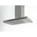 Sirius Range Hoods 47" Island Series 600 CFM Convertible Island Range Hood Stainless Steel in Gray | 48 H x 46.8 W x 23.6 D in | Wayfair