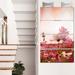 Design Art 'Meadow w/ Beautiful Cosmos Flowers' 4 Piece Photographic Print on Metal Set Canvas in Pink | 48 H x 28 W x 1 D in | Wayfair