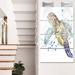 Design Art ' Sea Turtle Illustration' 4 Piece Painting Print on Metal Set Canvas in Blue | 48 H x 28 W x 1 D in | Wayfair MT13344-271V