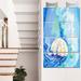 Design Art 'Large Jellyfish Watercolor' 4 Piece Graphic Art on Metal Set Canvas in Blue | 48 H x 28 W x 1 D in | Wayfair MT13308-271V