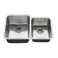American Standard Reliant + 31" L x 20" W Undermount Kitchen Sink Stainless Steel in Gray | 9 H x 31 W x 20 D in | Wayfair 18CR.9312000T.075