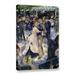 Astoria Grand 'Le Moulin De La Galette, Detail Of The Dancers, 1876' by Pierre Renoir Painting Print on Wrapped Canvas in White | Wayfair