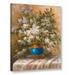 Astoria Grand 'Elegant Floral I' Print on Wrapped Canvas Metal | 32 H x 24 W x 2 D in | Wayfair ATGD5722 40023912