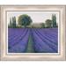 Ashton Wall Décor LLC Lavender Field II Framed Painting Print Paper in Green/Indigo | 21.5 H x 25.5 W x 0.875 D in | Wayfair 4430