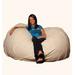 Bay Isle Home™ Breton Extra Large Bean Bag Sofa Fade Resistant/Microfiber/Microsuede/Stain Resistant/Water Resistant in Brown | Wayfair