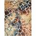 Blue/Brown 96 x 0.5 in Indoor Area Rug - 17 Stories Brantlie Abstract Multicolor Area Rug | 96 W x 0.5 D in | Wayfair BLMT2600 41782665