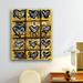 Brayden Studio® 'Heart 555 Painting ' Wrapped Canvas Print on Canvas, Wood in Gray/Yellow | 24 H x 20 W x 1.5 D in | Wayfair BRYS1563 30435498