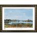 Buy Art For Less 'Museum Masters 'Saint-Mammes: Morning (Le Matin)' by Alfred Sisley Framed Painting Print, in Blue/Brown | Wayfair IF MFA94G
