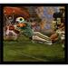 Buy Art For Less 'When I Grow Up I Want to Be a Football Player II' Framed Print Paper in Black/Brown/Green | 12 H x 12 W x 1 D in | Wayfair