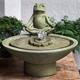 Campania International Meditation Concrete Garden Terrace Fountain | 14.5 H x 17 W x 13 D in | Wayfair FT-259-NA