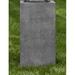 Campania International Pedestal Concrete | 28 H x 14 W x 14 D in | Wayfair PD-222-PN