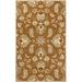 Brown 180 x 144 x 0.39 in Indoor Area Rug - Lark Manor™ Arnedra Floral Handmade Tufted Wool Area Rug Wool | 180 H x 144 W x 0.39 D in | Wayfair