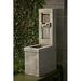 Campania International Lucas Concrete Fountain | 38.75 H x 10.75 W x 20.5 D in | Wayfair FT-199-AS