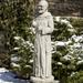 Campania International Padre Pio Statue Concrete | 30 H x 7.5 W x 7.5 D in | Wayfair R-047-NN