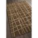 Brown 60 x 0.75 in Area Rug - Corrigan Studio® Priscilla Patterned Contemporary Hand-Tufted Area Rug Wool, Cotton | 60 W x 0.75 D in | Wayfair