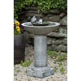 Campania International Aya Concrete Fountain Concrete in Green | 28.5 H x 19 W x 19 D in | Wayfair FT-181-VE