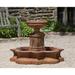 Campania International Beauvais Concrete Fountain | 31.25 H x 40.25 W x 40.25 D in | Wayfair FT-167-AL