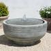 Campania International Concrete Girona Fountain | 15 H x 30 W x 30 D in | Wayfair FT-102-GS